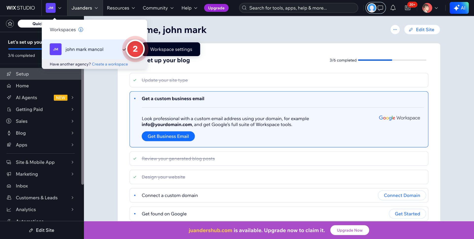 Step 2 screenshot