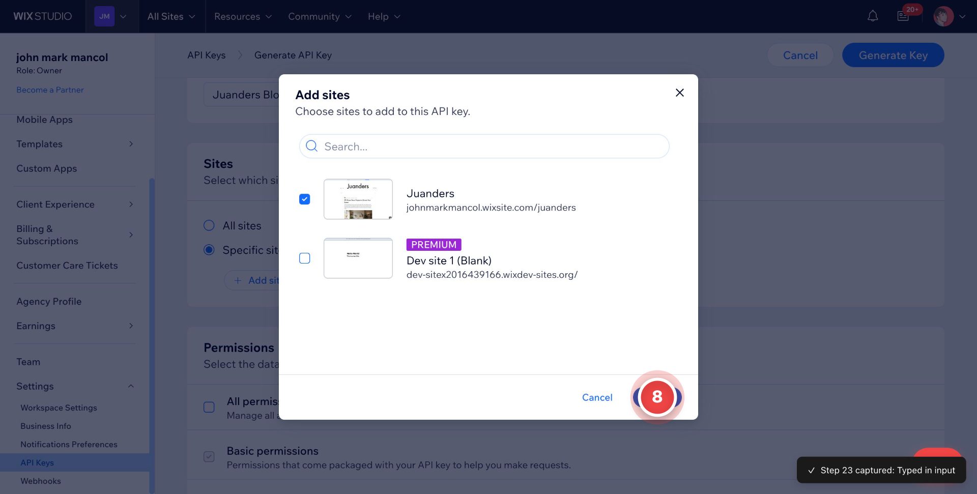 Step 25 screenshot
